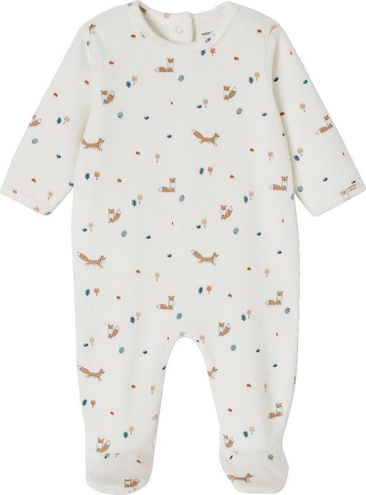 Image du produit Vertbaudet 2er-Pack Baby Samt-Strampler Fuchs (62)