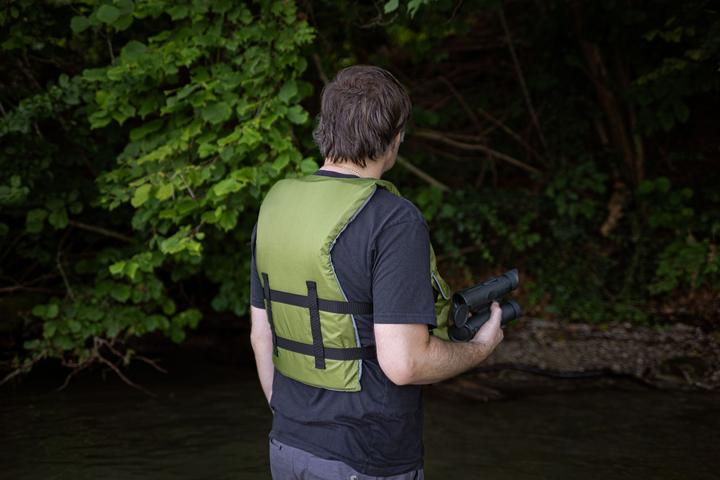 Immagine prodotto Mesle Pescatore con giubbotto di salvataggio (M, 40-70 kg)