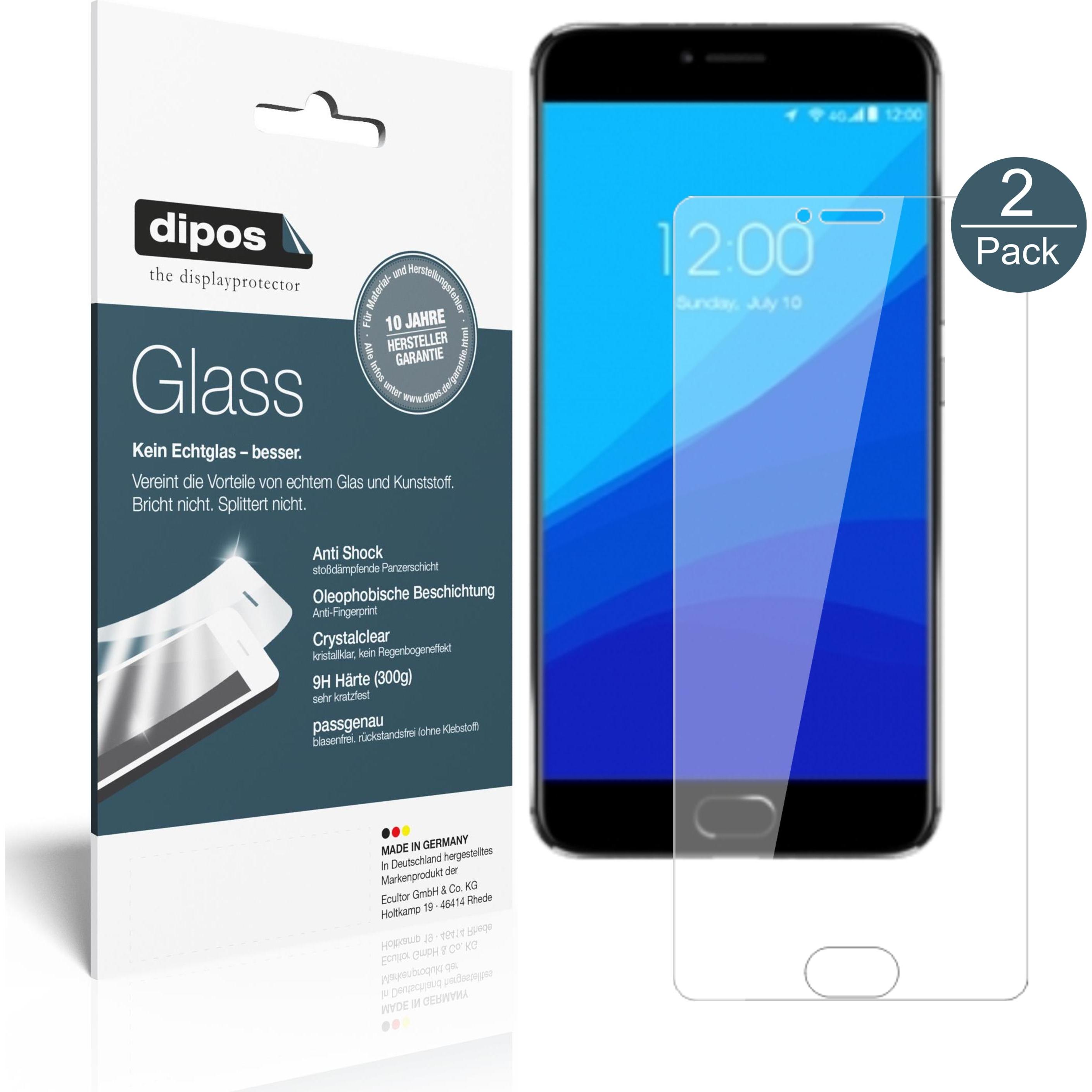 Dipos Displayschutz Anti-Shock (1 Stück, Sony Xperia Z1), Smartphone Schutzfolie, Transparent