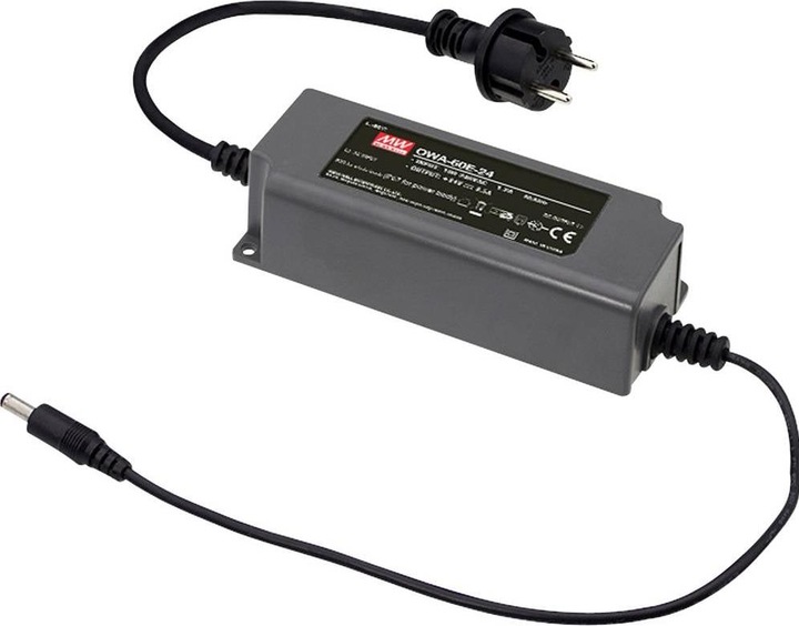 Actual product image MeanWell Table power supply, fixed voltage OWA-60E-20 20 V/DC 60 W
