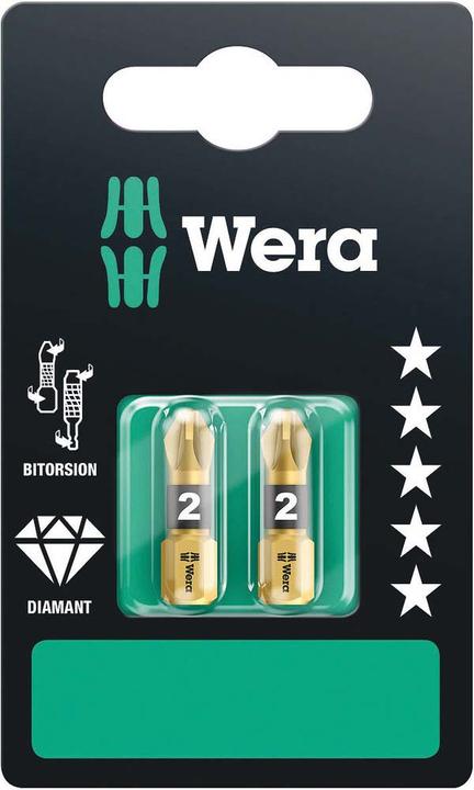 Produktbild Wera 855/1 BDC PZ 2 Set SB (Kreuz Pozidriv PZ)