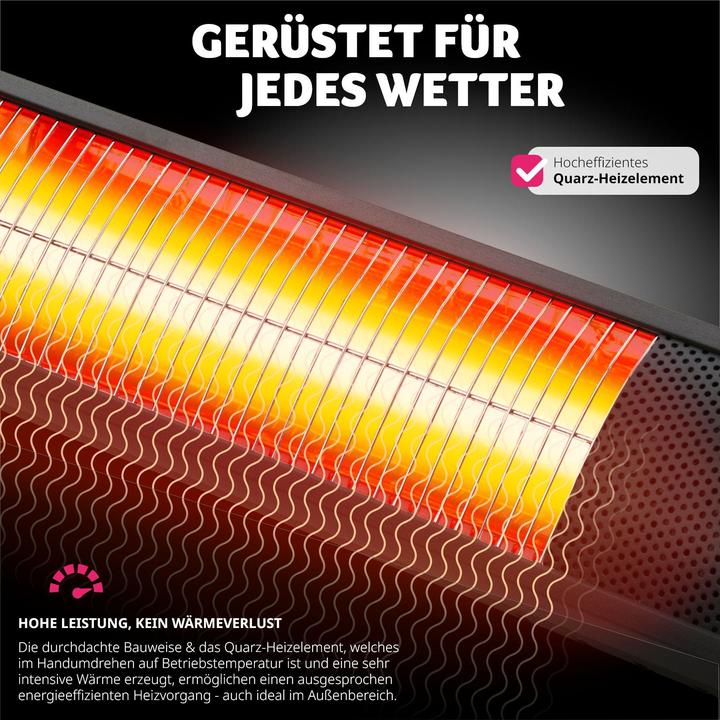 Image du produit tectake Radiateurs infrarouges (3000 W)