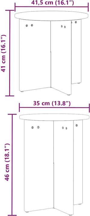 Image du produit vidaXL Couchtisch