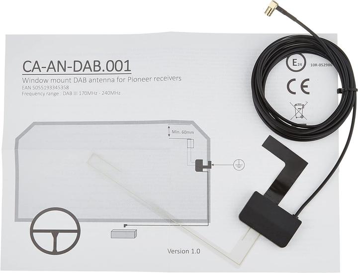 Actual product image Pioneer DEH-X6800DAB incl. DAB antenna (Android car, Apple Carplay)