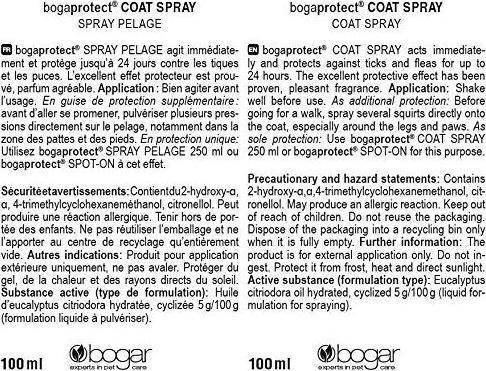 Valeurs nutritives et ingrédients Bogar Bogapect