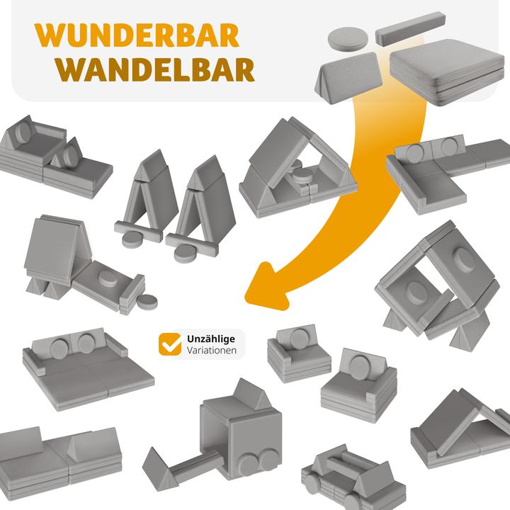 Actual product image tectake Play sofa Lilly (Children sofa)