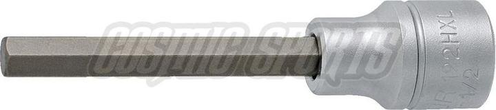 Unior 192/2HXL Schraubendrehereinsatz. 1/2", für Innen-Sechskantschrauben, lang