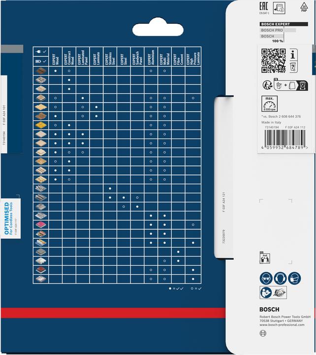 Produktbild Bosch Professional Zubehör EXPERT Wood Kreissägeblatt, 165x20 mm, T36