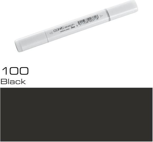 Image du produit Copic Type de sketch - 100 (100 - Noir, 1 x)