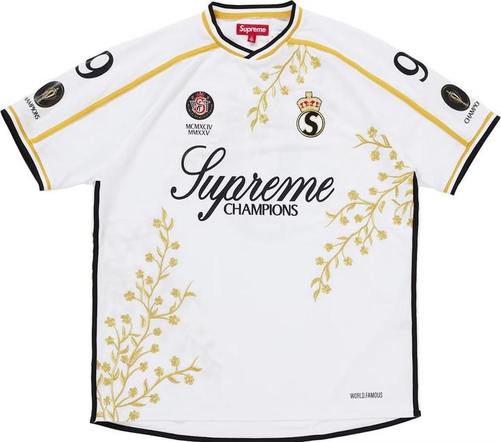 Image du produit Supreme Floral Soccer Jersey White (L)