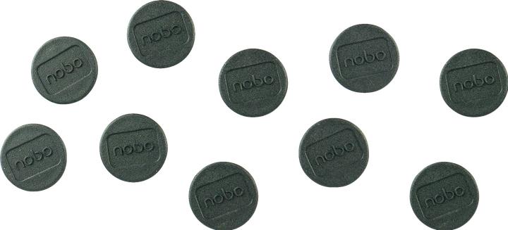 Immagine prodotto Nobo Magnete rotondo 24mm 1915291 nero 10 pezzi (10 x)