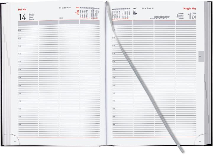 Image du produit Biella Agenda commercial Quattro (21 x 29,7 cm, Allemand, Anglais, Français, Italien)