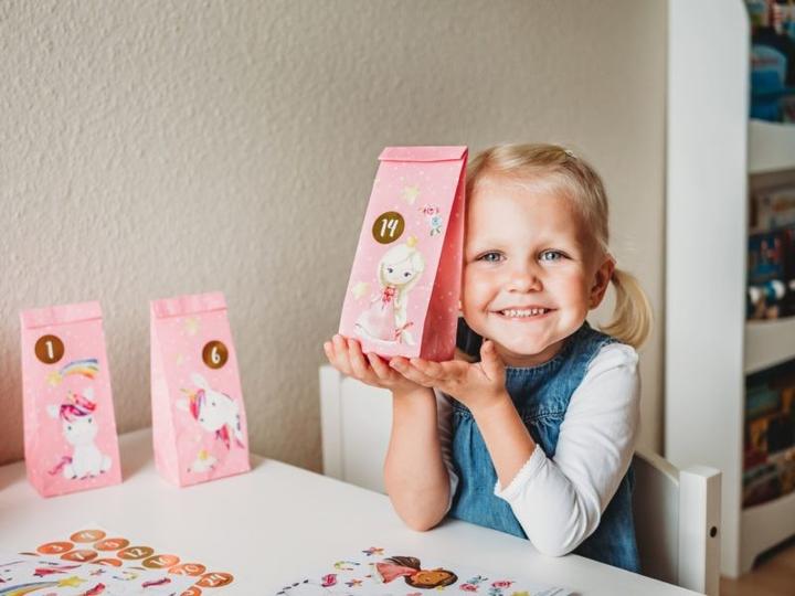 Produktbild Papierdrachen Prinzessin-Einhörner