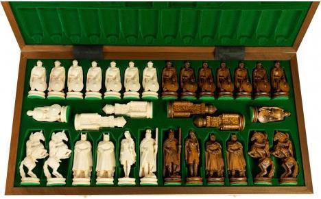 Image du produit Holzecke Jeu d'échecs de luxe en bois "Chevalier