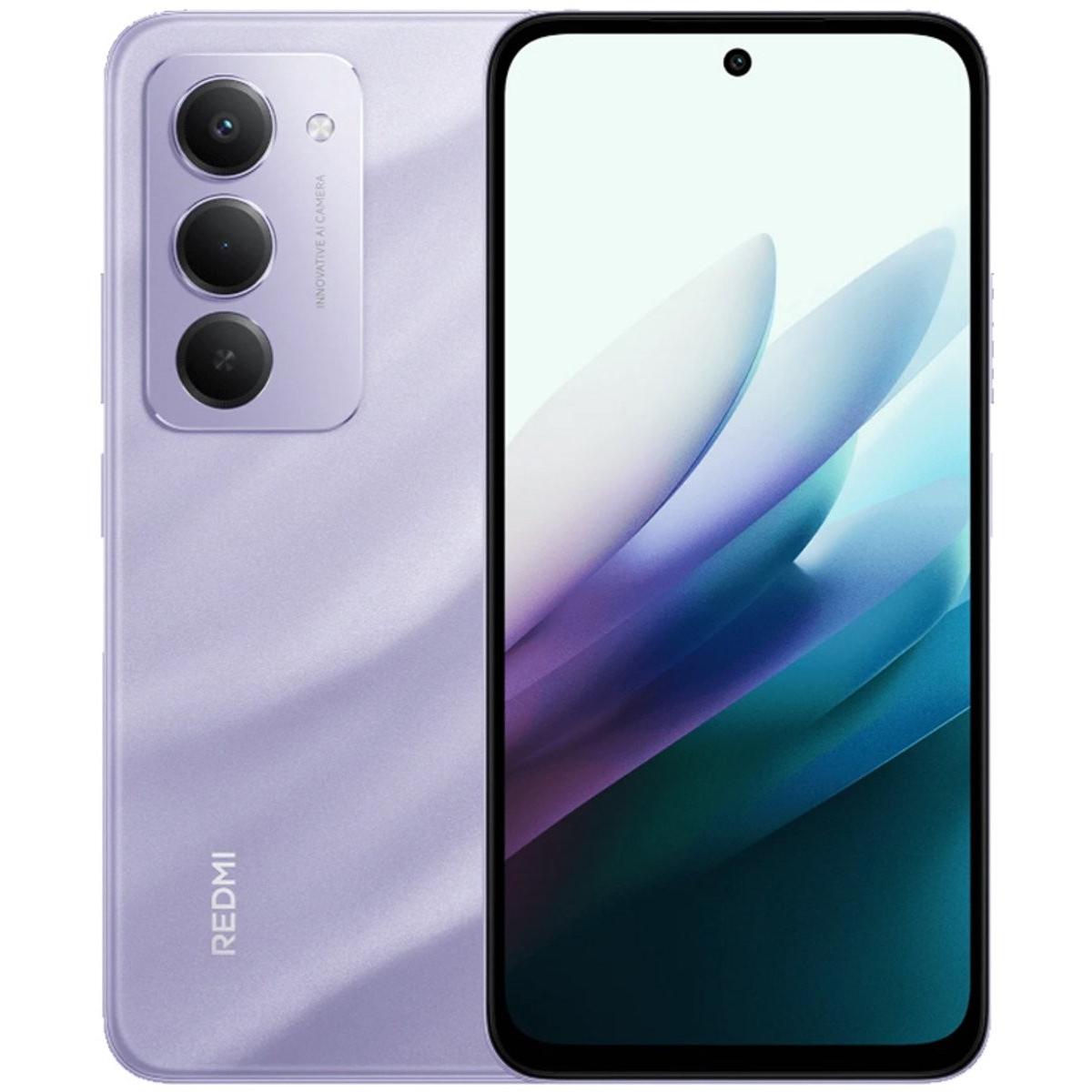 Xiaomi Redmi 15 4G (256 GB, Sandy Purple, 6.90", Hybrid Dual SIM, 4G), Smartphone, Violett