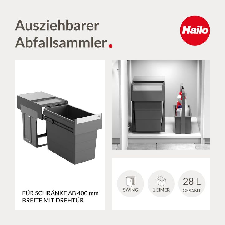 Image du produit Hailo Abfallsammler (26 l)