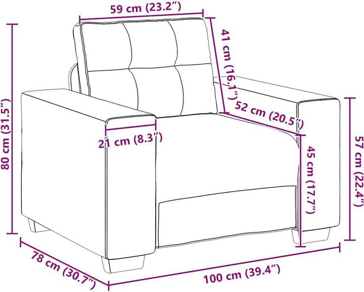 Immagine prodotto vidaXL Sessel