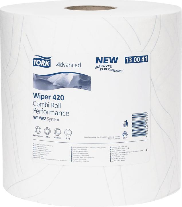 Actual product image Tork Strong multipurpose paper wipes (2 x)