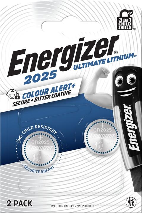 Produktbild Energizer Ultimate Lithium (2 Stk., CR2025, 155 mAh)