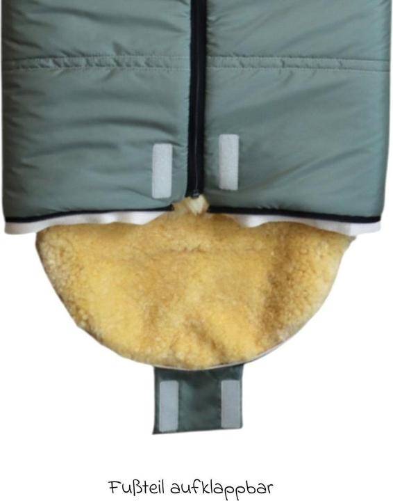 Image du produit Kaiser Baby Kaiser Lammfell Fusssack Iglu 2.0, salbei green/grey