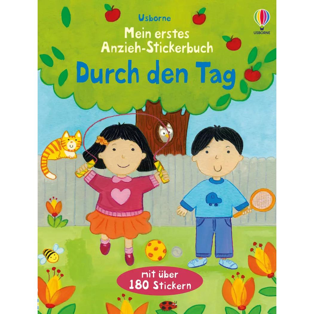 Thumbnail - Mein erstes Anzieh-Stickerbuch: Durch den Tag, Kinderbücher von Felicity Brooks, Kay Widdowson