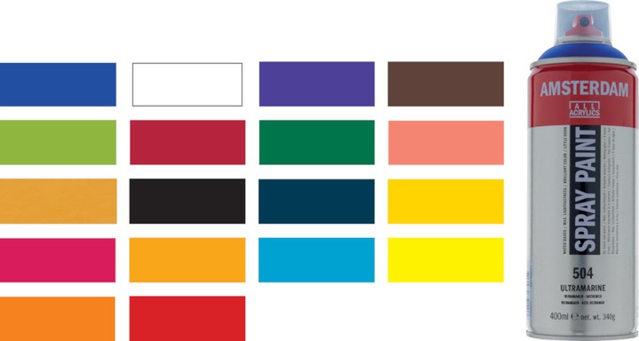 Image du produit Amsterdam Peinture en aérosol (Noir d'oxyde, 400 ml)