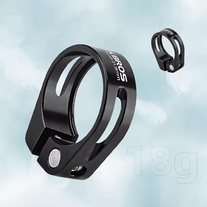 Actual product image Rockbros 41210091001 bicycle seat clamp - black