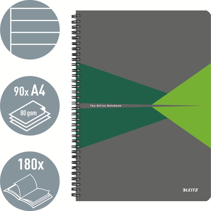 Actual product image Leitz Notebook Office PP (A4, Lined, Soft cover)
