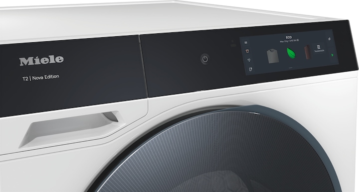 Image du produit Miele TQ 1000 WP Nova Edition T2 Wärmepumpentrockner Lotosweiss 12698890 (9 kg, Gauche)