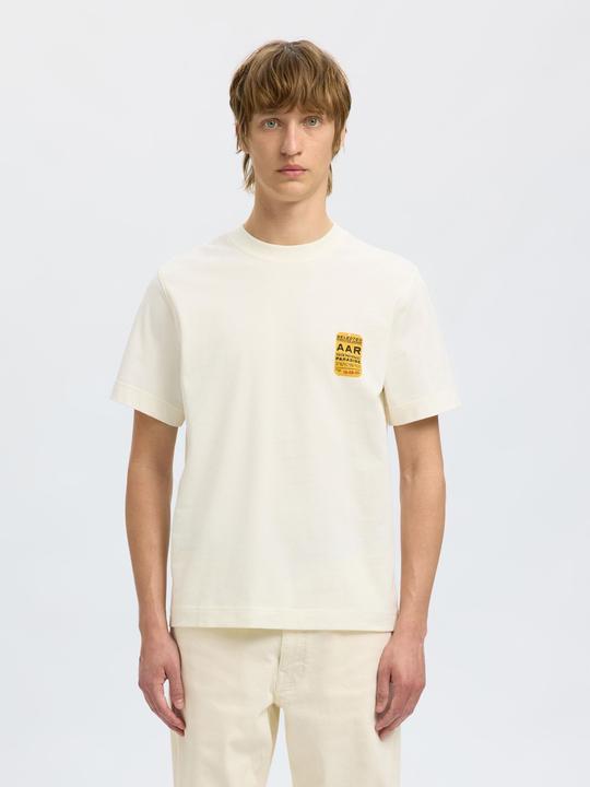 Produktbild Selected Homme Regular Fit Print T-Shirt mit Rundhalsausschnitt (L)