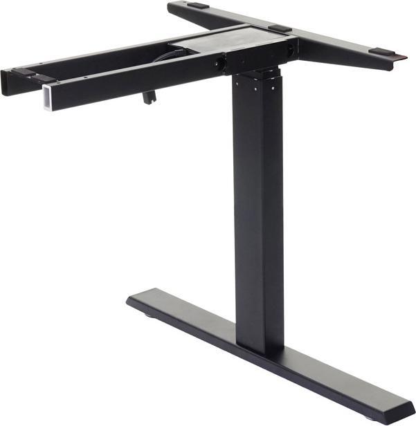 Actual product image Swisshandel24 Frame, variable table frame for corner desk, electrically height-adjustable Memory 45kg - schw
