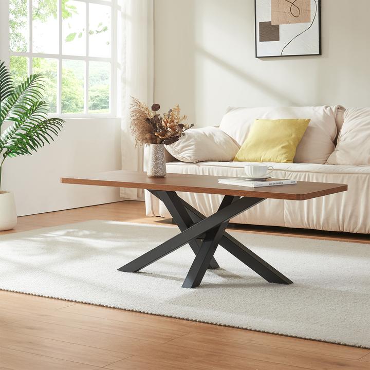 Actual product image En.Casa Tischgestell Umala 80x49x43 cm Stahl Schwarz