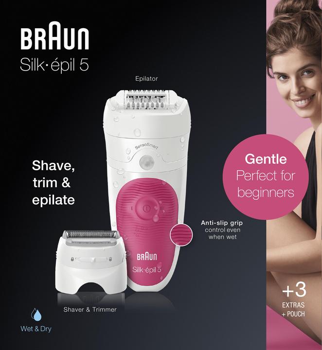 Actual product image Braun Epilator