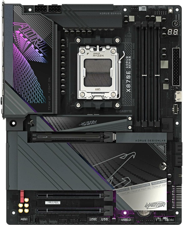 Produktbild Gigabyte X870E AORUS MASTER (AM5, AMD X870E, ATX)