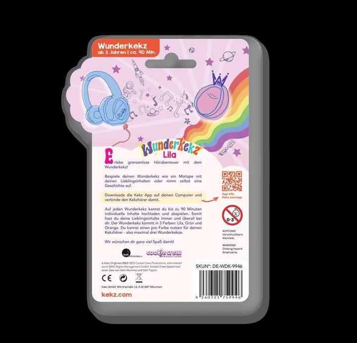 Image du produit Kekz WunderKekz Lila (Allemand)