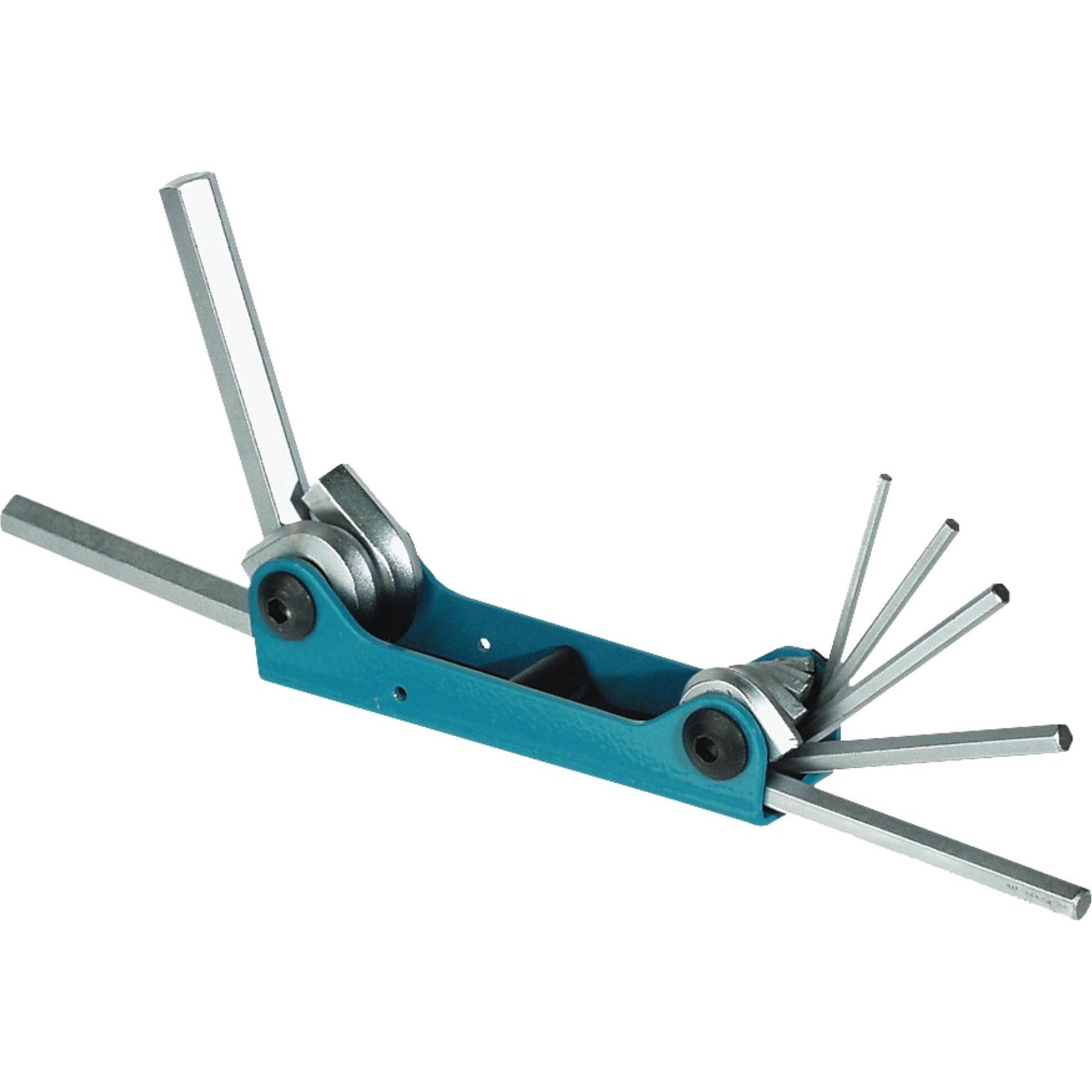 Mannesmann , Chiave Esagonale, Set Di Chiavi A Brugola, 7 Pezzi, 2,5-10 Mm