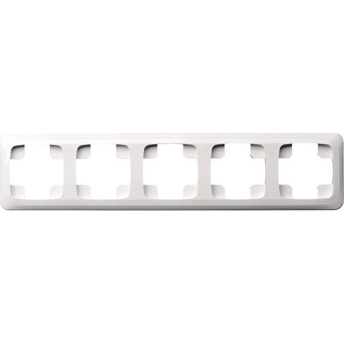 Liregus, Zubehör Schalterprogramm, FRAME 5SEATS K14-135-05 WHITE