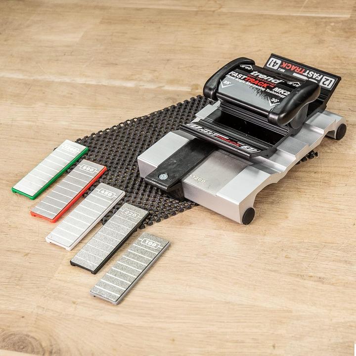 Actual product image Trend Fast Track MK2 Sharpener Kit with Constant Angle for Tool Longevity, Diamond Sharpening