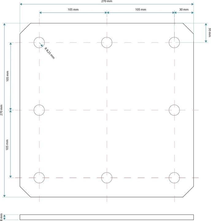 Image du produit Wiltec Grue Pickup Grue de chargement 0-1861mm 500kg 360° Grue rotative Atelier Montage au sol