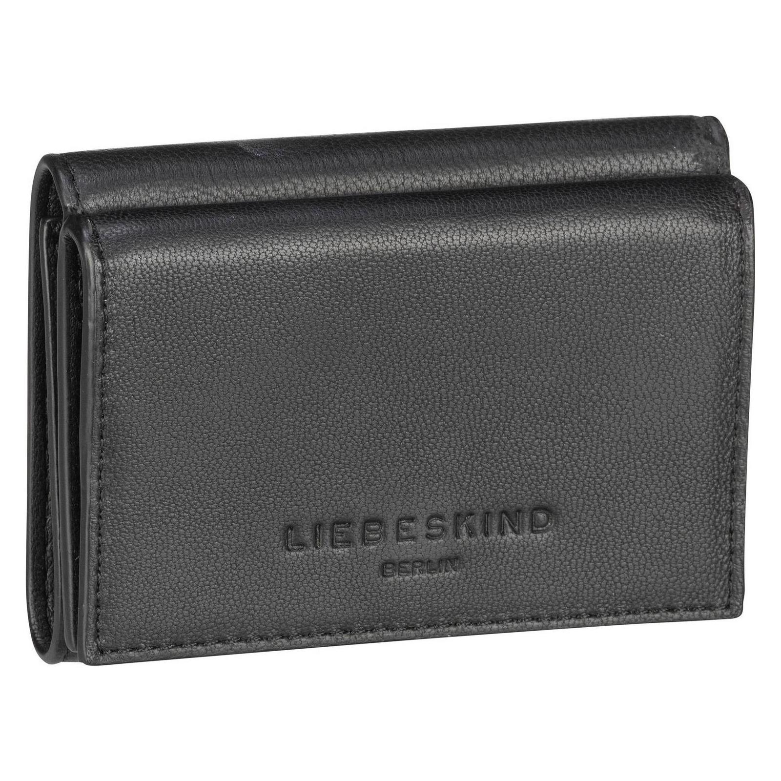 Liebeskind Berlin, Damen, Portemonnaie, Geldbörse Chelsea Bea, Schwarz