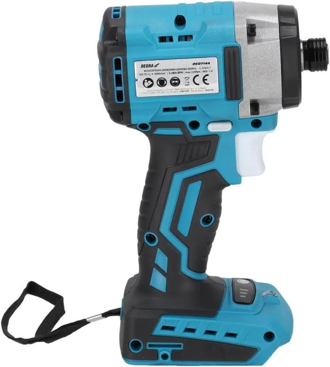 Productafbeelding Dedra Compacte borstelloze schroevendraaier 18V, DED7144 220 Nm