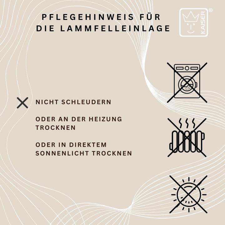 Image du produit Kaiser Baby Kaiser Thermo Fusssack mit Lammfelleinlage Sheepy, kaki