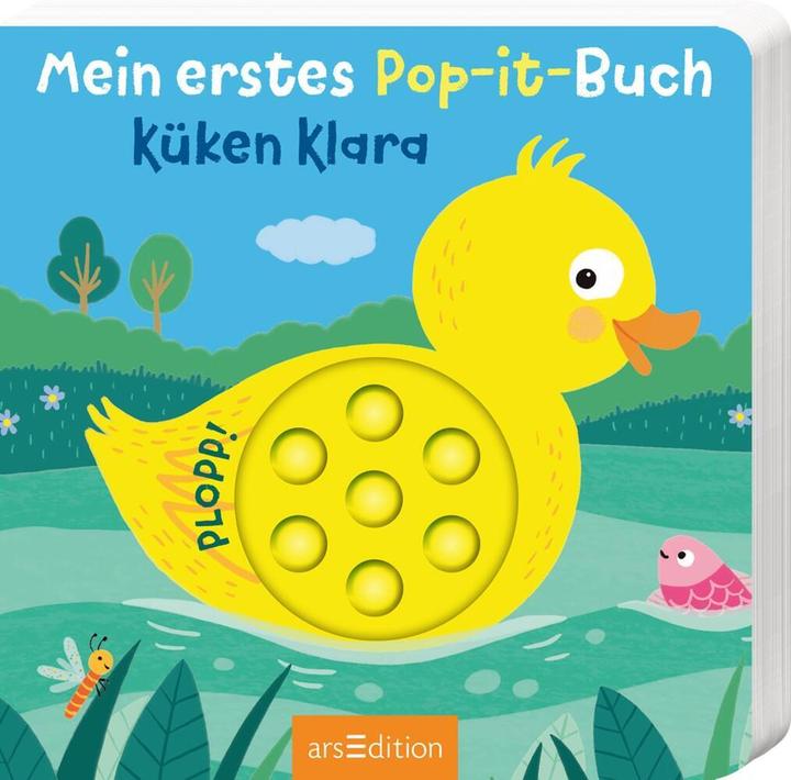 Actual product image My First Pop-it Book - Chick Klara (German, Lena Bellermann, 2023)