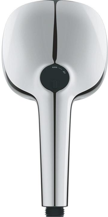 Actual product image Grohe Vitalio Comfort 110 QuickFix hand shower, intelligent spray diverter, 2 spray types, chrome (2 Beam types, 13.50 l/min)