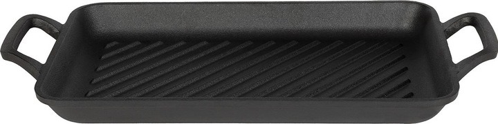 Produktbild BerlingerHaus Grillplatte aus Gusseisen mit Griffen, rechteckig, 33 x 22 cm