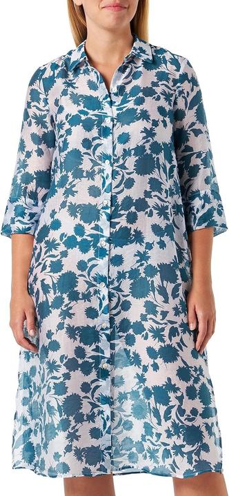 Image du produit s.Oliver BLACK LABEL blouses jurk, Blue Green, 38 (38)