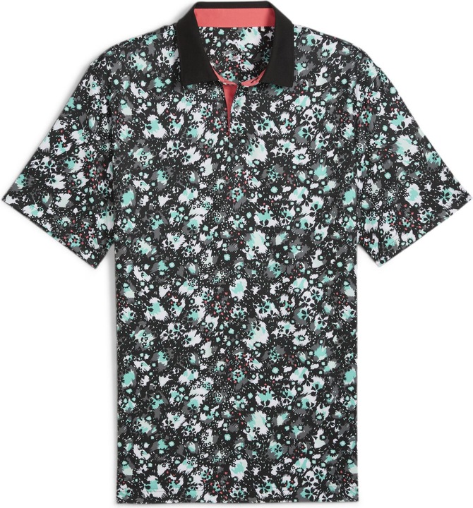 Puma Cloudspun Abstract Camo Polo (M)