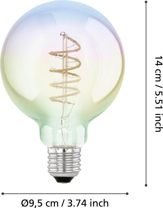 Actual product image EGLO LED bulb E27 (E27, 40x)