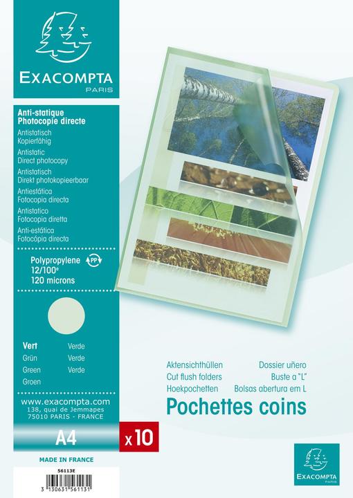 Image du produit Exacompta Housses et pochettes (A4, 10x)