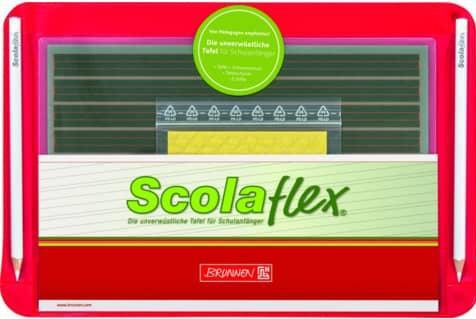 Staufen 20171 - Scolaflex blackboard set, lined and chequered, with sponge and 2 pens